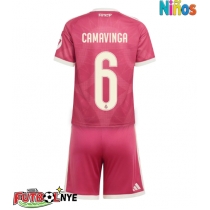 Camiseta Real Madrid Eduardo Camavinga #6 Tercera Equipación para niños 2026-27 manga corta (+ pantalones cortos)